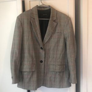 Zara Houndstooth Blazer